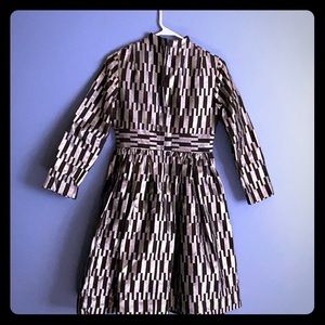 Vintage Sparkling Silver & Black Cocktail Dress